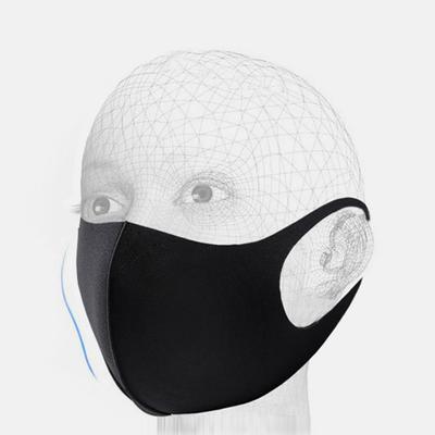 UV-Schutz Gesichtsmaske Erwachsene Kinder Sommer Ohrschleifenmaske Schwarz Reisefreundlich Atmungsaktiv Leicht Waschbar Gesichtsbedeckungen