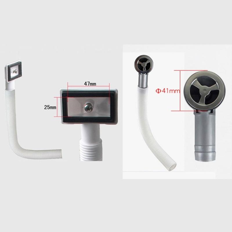 Sturdy Odor Resistant Rotating Drain Adapter Suitable for Various Installations Household Use Bathroom Accessory