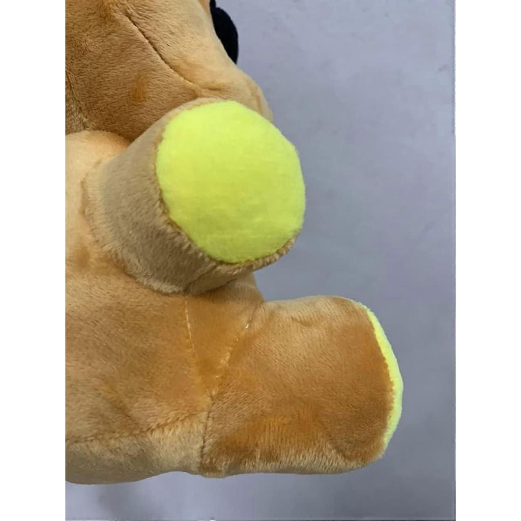 10 Inch Cute Night Plush - Purple Hat Golden Freddy Plush Toys - Adorable Withered Bear Stuffed Fredbear