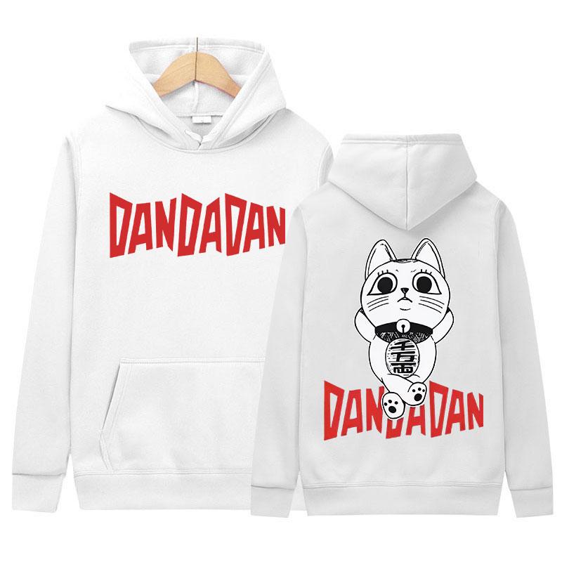 Anime Dandadan Okarun Dan Da Dan Graphic Merch Hoody Men Women Retro Aesthetic Sweatshirt Funny Cute Cat Fashion Fashion Hoodies