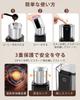 Electric Coffee Electric Coffee Mill for Electric Coffee Grinds Coffee Green Chili Japanese and Stepless Grind Size Includes Cleaning Brush for Easy