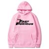 The Furious Hoodies  Women Hoodie Fashion Letter Graphic Printed Sweatshirts Women Causal Harajuku Streetwear