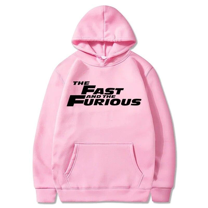 The Furious Hoodies  Women Hoodie Fashion Letter Graphic Printed Sweatshirts Women Causal Harajuku Streetwear