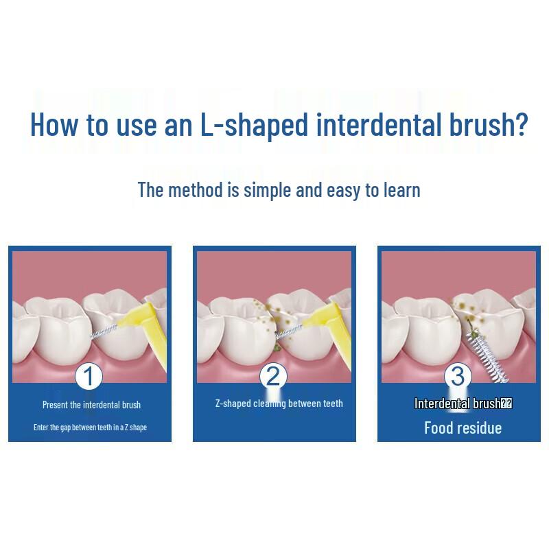 FAWNMUM New Protector Dragon L-Type Interdental Brushes