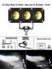 Super Bright LED Motorcycle Spotlights: High/Low Beam, Yellow & White, for Electric Vehicles & Tricycles