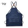 Easy Clean Apron Waterproof Kitchen with Pockets, Chef Cooking for Men Women, Oil Resistant Cross Back Work Barista, Gardening, Painting Craft