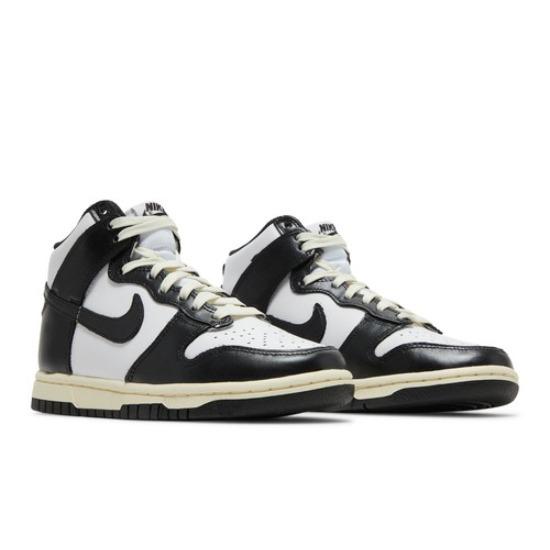 

Nike Wmns Dunk High Vintage Black DQ8581-100 EU 35.5 чорний/білий