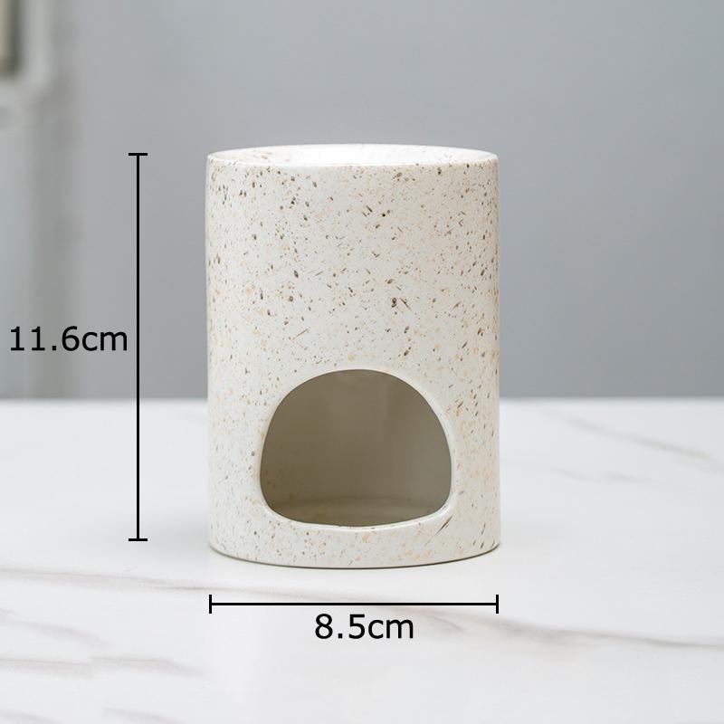 

Speckled Texture Insence Burner Firewood Aromatherapy Tray Room Aroma Diffuser Censer Incense Ash Plate Home Aroma Container