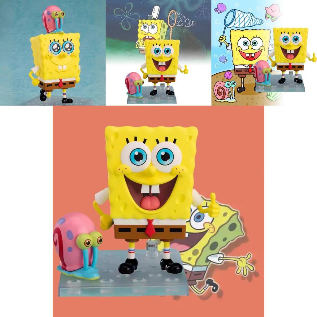 Adorable 14cm Spongebob Squarepants Pvc Action Figure Collectible Model