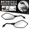 2x 7/8" Motorcycle Rear View Side Mirrors For Suzuki Honda ATV Bike Handle Bar