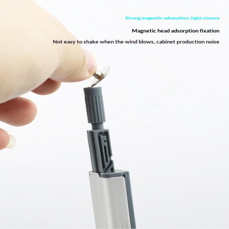 10 Pcs Magnetic Push Latches For Cabinets, Push To Open Cabinet Hardware, Push Touch Latch, Kitchen Door Push Latch