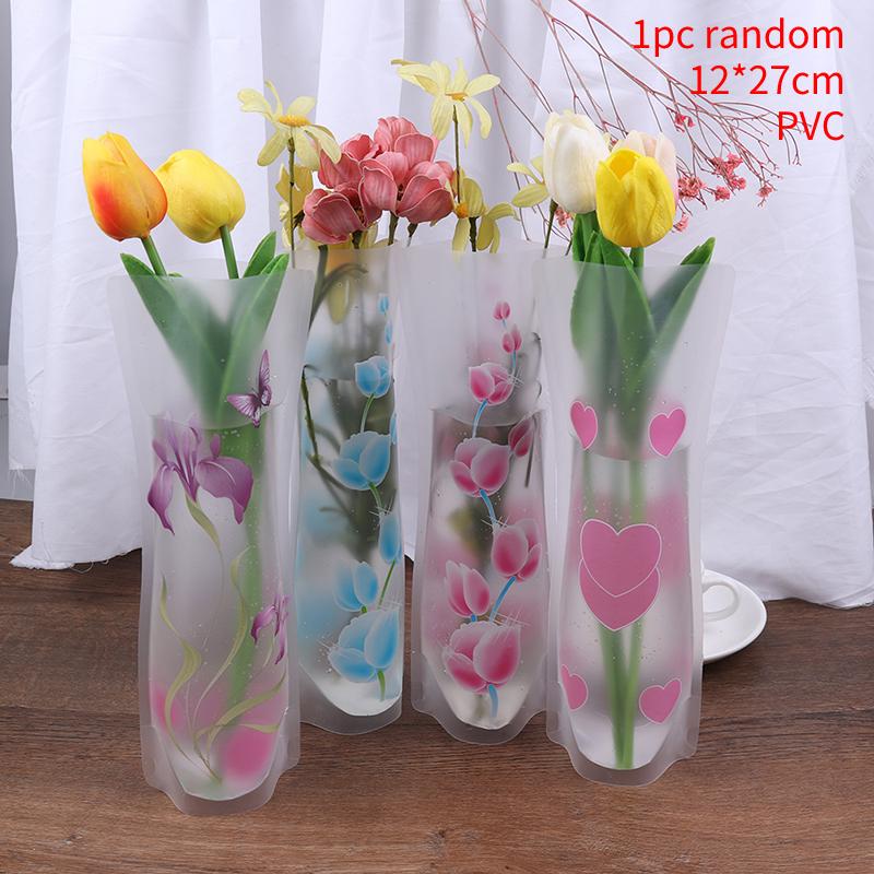 

Transparent Small Glass Vase Flower Vase Hydroponics Plant Flower Terrarium Luxury Room Table Home Decor Wedding Decoration
