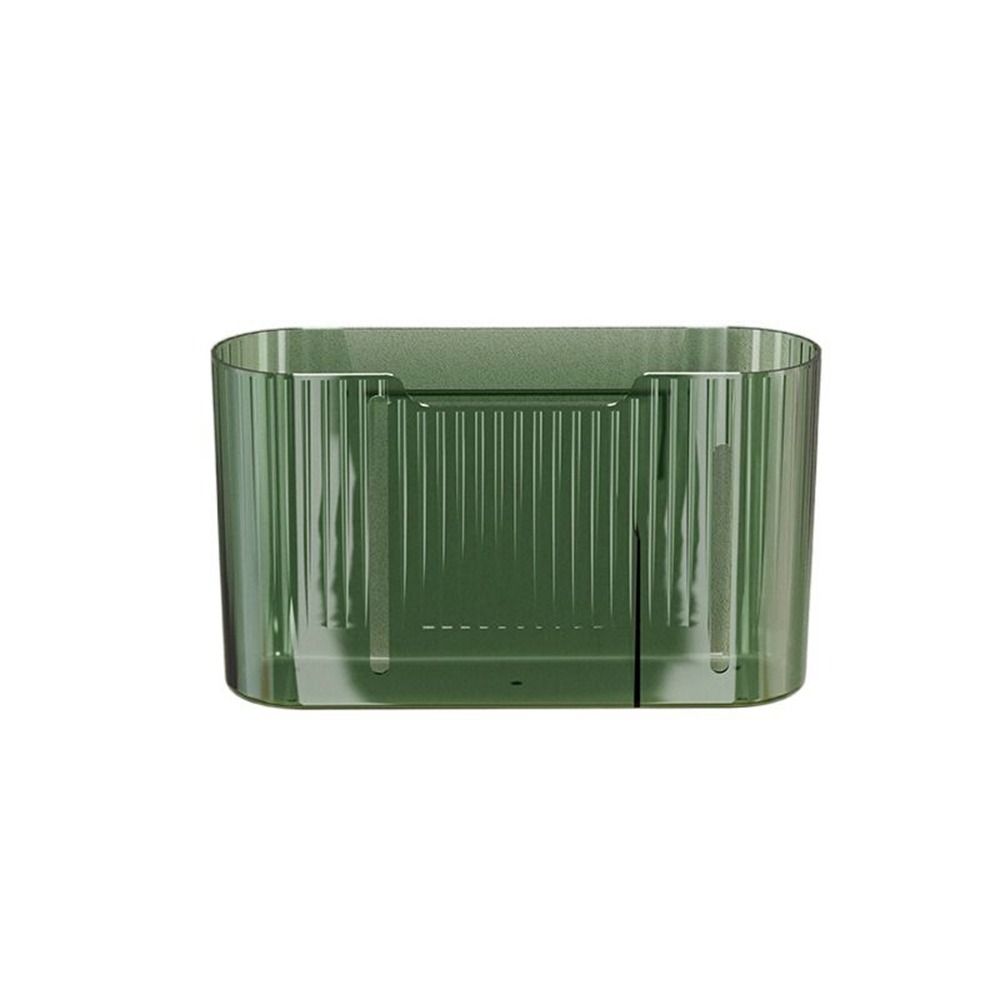 Plastic Cosmetic Storage Box Wall-mounted Space Saving Makeup Organizer Large Capacity Sundries Storage Box Bathroom