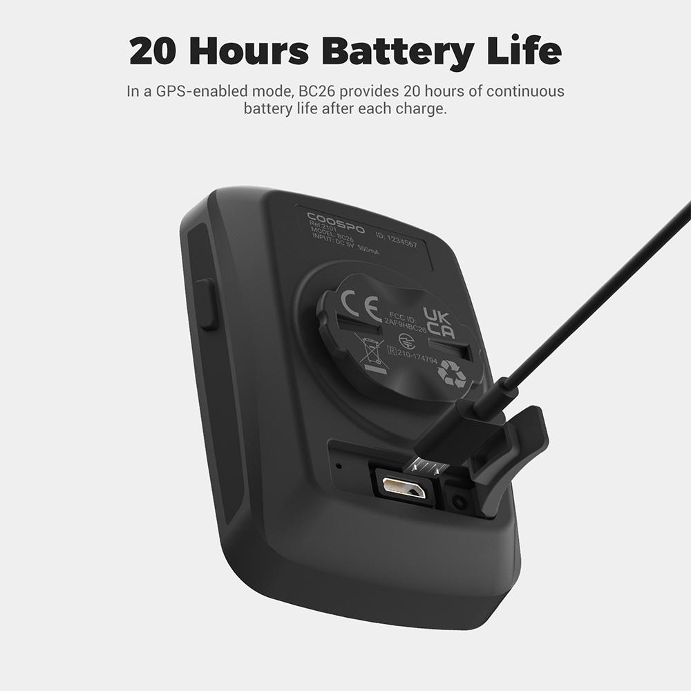 Bike GPS Computer Multifunctional Wireless Bicycle Computer with Auto Backlight Waterproof Odometer