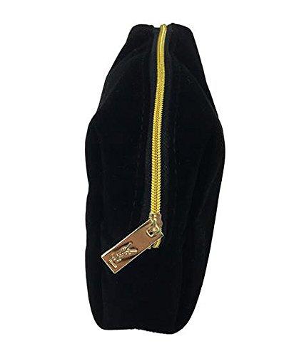 Yves Saint Laurent Kosmetyczka, Etui na drobiazgi, Czarno-żółta, Import równoległy, AMI119