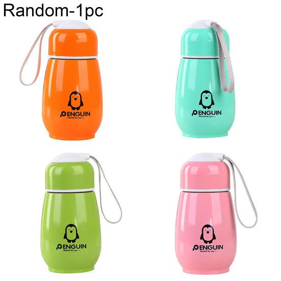 

180 мл из нержавеющей стали с вакуумной изоляцией в виде пингвина, герметичная бутылка для воды