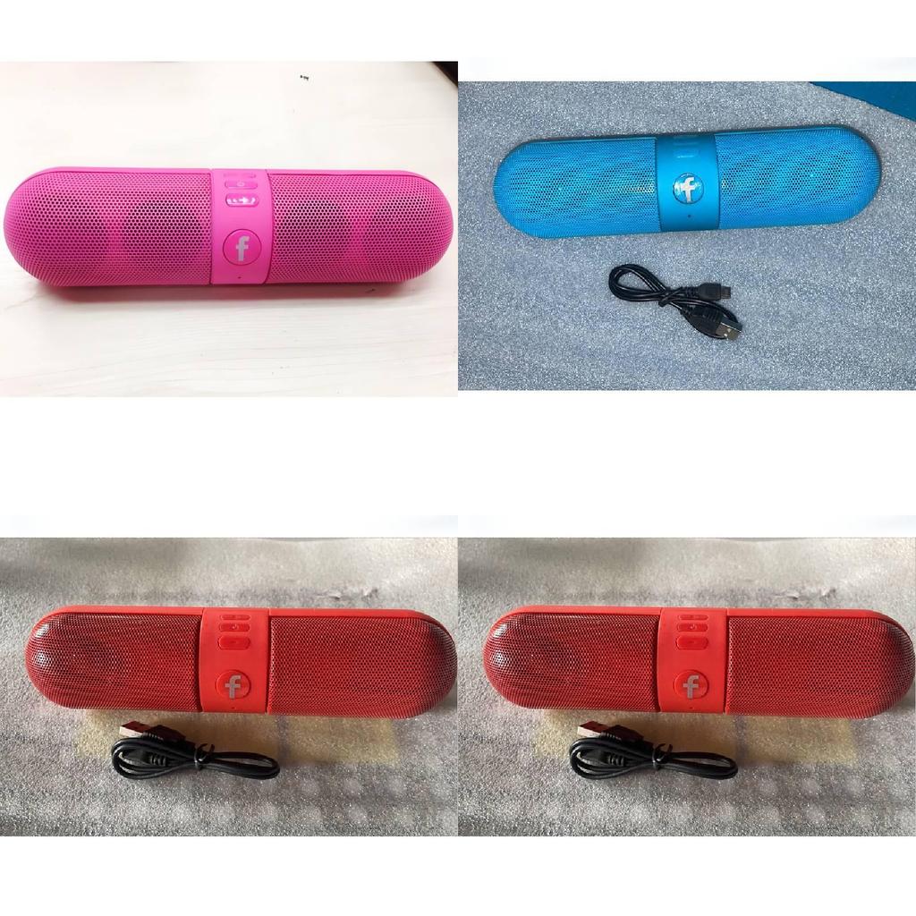 Capsule Pill Bluetooth Speaker With Wireless Card Support Portable Outdoor Audio Device