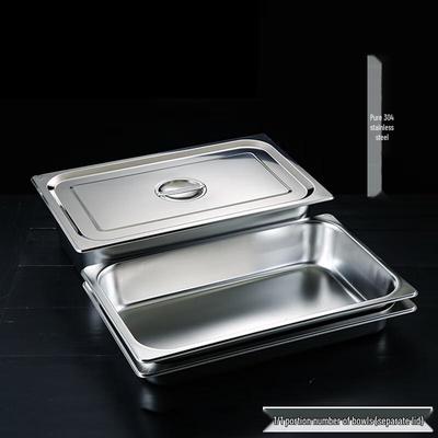 304 Stainless Steel 1/1 Gastronorm Pan Lid