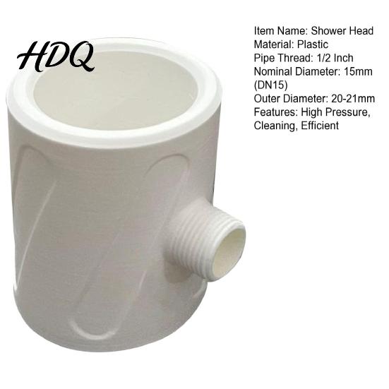 360-degree Shower Head High Pressure Handheld 3D Printed Flushing Adjustable Spray Cleaning Spiral Nozzle for Men Bathroom Accessories All-round