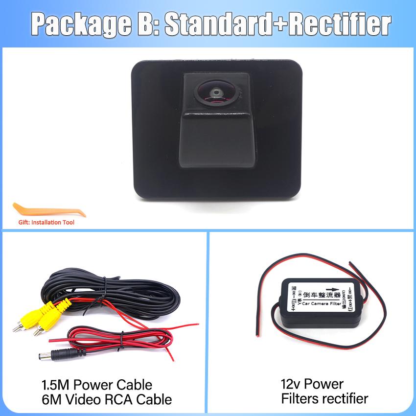 CCD Full HD 1080P 140° Car Rear View Camera For Kia K5 Install in Factory Original Camera Hole Night Vision Reverse Reversing