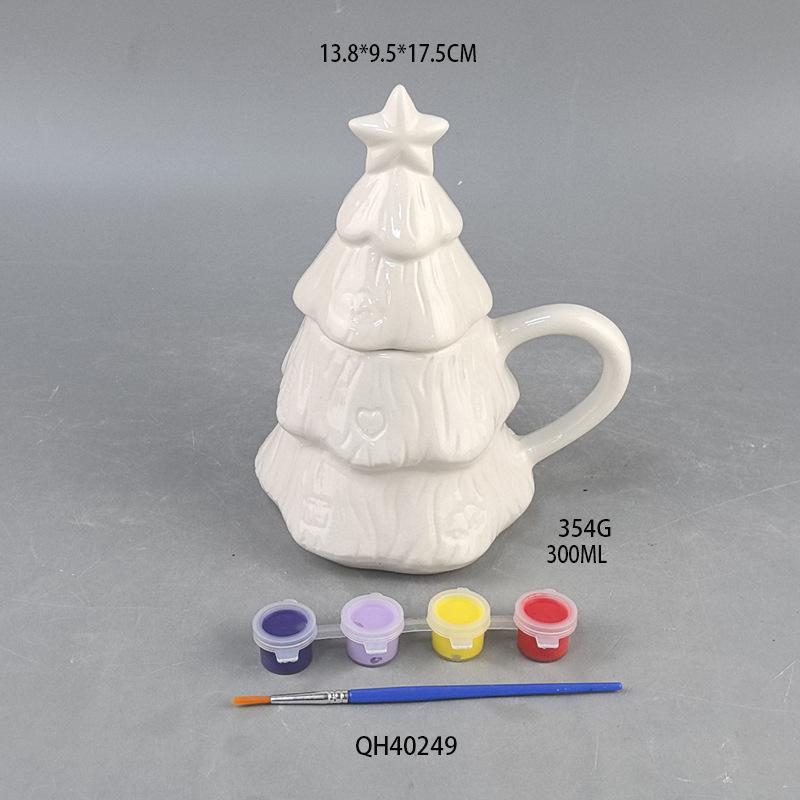 

Керамическая кружка DIY33D в форме динозавра, милая и солидная, с пигментом, можно раскрашивать и пить 400ML