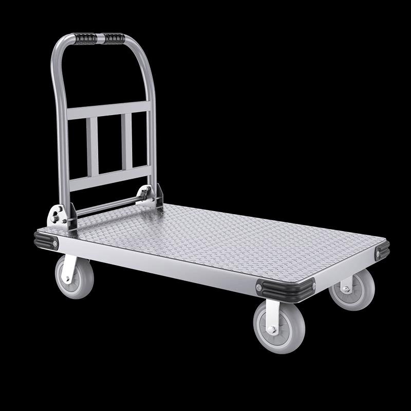 Industrial Foldable Steel Flatbed Hand Truck
