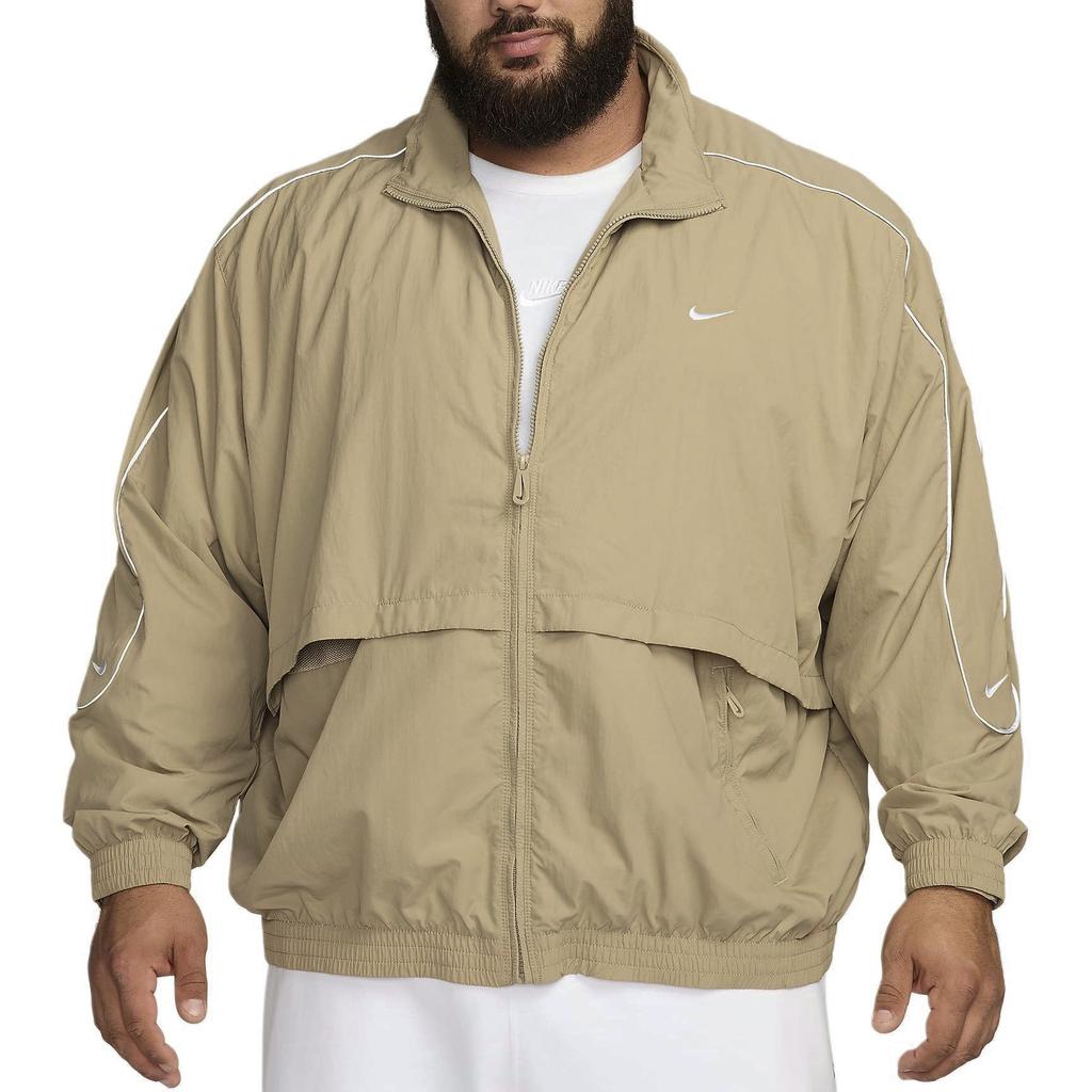 Nike Jackets Men's Khaki Stand Collar Moderate Other FB8622-247