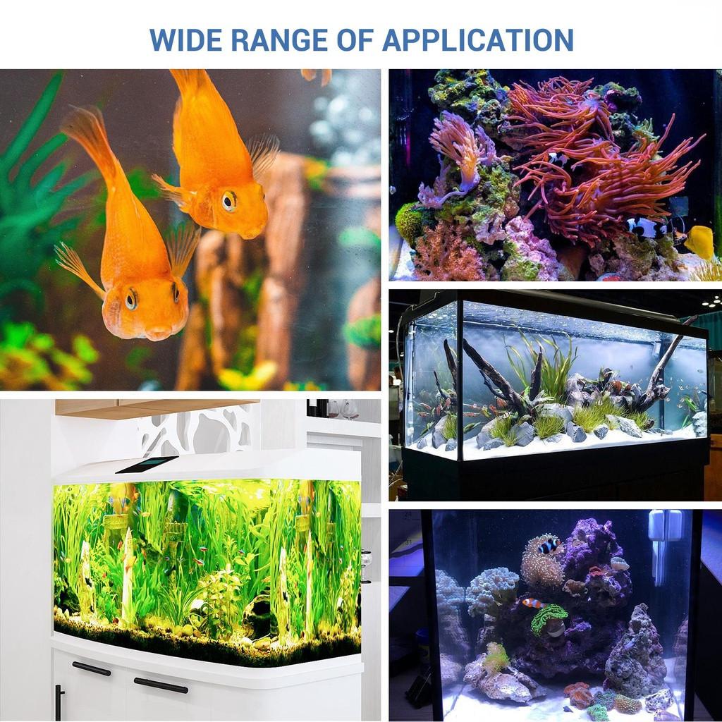 20L LCD Display Quiet Fish Tank Cooling System for Fish Water Grass Coral Shrimp Farming Aquarium Chiller Aquarium Cooler