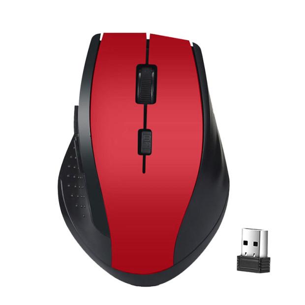 2.4GHz Wireless Optical Mouse for PC Gaming Laptops Game 6 Keys Wireless Mice with USB Receiver Drop Shipping Computer