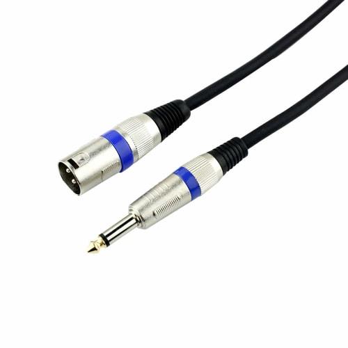 Canon XLR Conversion Cable, Microphone Cable, XLR to Phone Male-Male, Canon XLR XLR Connector, 3-Pin (1m)