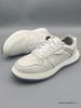 Men's Top Grain Leather Casual Sneakers - Lightweight and Comfortable, Perfect for Spring and Autumn Walking.