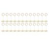 24PCS Table Number Holder 85mm Height Stainless Steel Multifunctional Wire Picture Holder