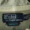 Polo by Ralph Lauren cotton Wappen Long sleeve Hooded Lager shirt M gray Men's Used