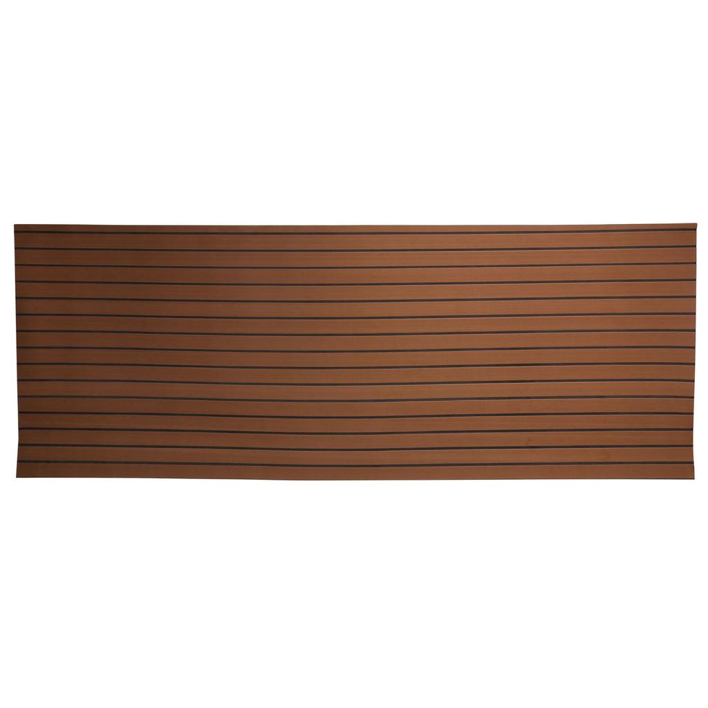 240x90cm V-  Yacht Mat Anti Slip Insulation Deck Sheet Pad for Board Floor Yacht(Dark Gray )