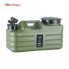 Seau à eau portable pour camping en plein air avec robinet