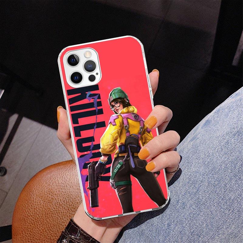 Valorant Killjoy Phone Case For iPhone 17 Air 16 Pro Max 16E 15 + 14 Plus 11 12 13 Mini 7 8 SE Gift Print Cover Fundas 17 Air 16