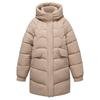 Middle and Old Down Cotton-padded Clothes Winter New Medium and Long Fashion Casual Thickened Cotton-padded Clothes Warm Cotton-padded Jacket