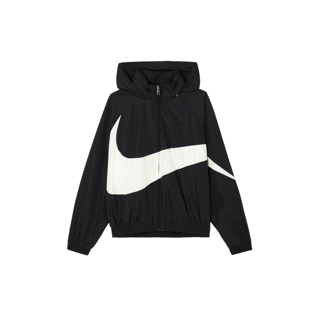 Nike Jachetă țesută pentru bărbați Swoosh Negru FB7878-010