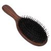 Hair Brush Balancing Hair Lipids Elastic Airbags Oval Shape Sandalwood Paddle Hairbrush Detangling Brush for Styling