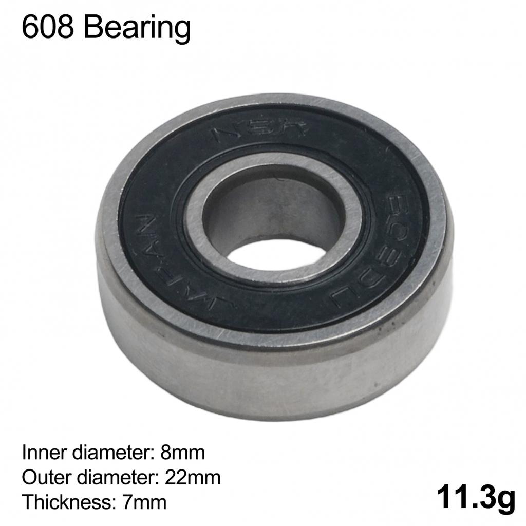 Diametro esterno: Spessore Cuscinetto 608 da 22mm: 7mm Come Mostrato Diametro Interno: 8 millimetri