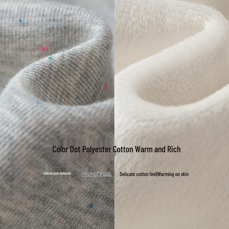 Chuyu Women's 2025 Autumn Loose Cartoon Print Fleece Sweatshirt