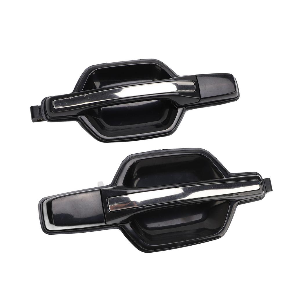 1 Pair Outside Door Handle MR653479 Stylish Look Comfortable Grip Exterior Outer Door Handle for