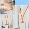 Metal Phone Lanyard Gasket Patch Durable Rotatable Metal Buckle Hanging Steel Clip 1Pcs Anti-drop Accessory for Daily Commute