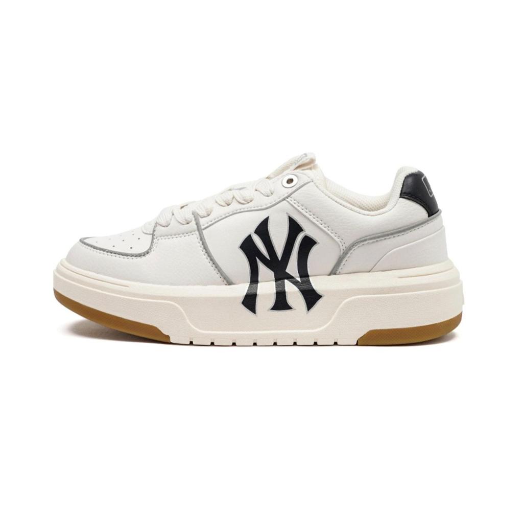 MLB Chunky Liner Low top Skateboard Shoes Unisex Pink White 3ASXCA12N-50IVS(Team6-)