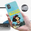 Mafalda Cartoon Phone Case For Samsung Galaxy A52 A32 A22 A12 A51 A31 A50S A30S A20S A10S Note 20 Ultra 10 Plus S10 A72 A71 Gala