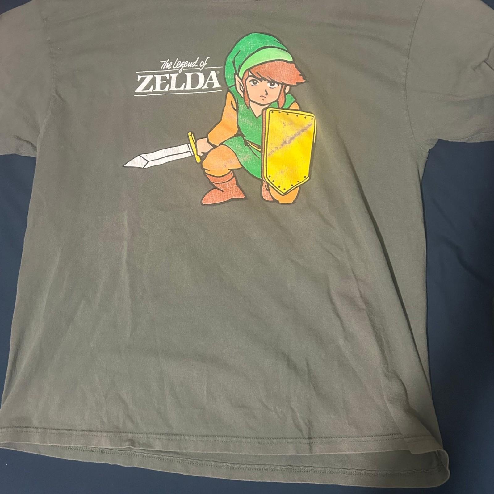 Vintage The Legend of Zelda Link Green Unisex T-Shirt XXXXL