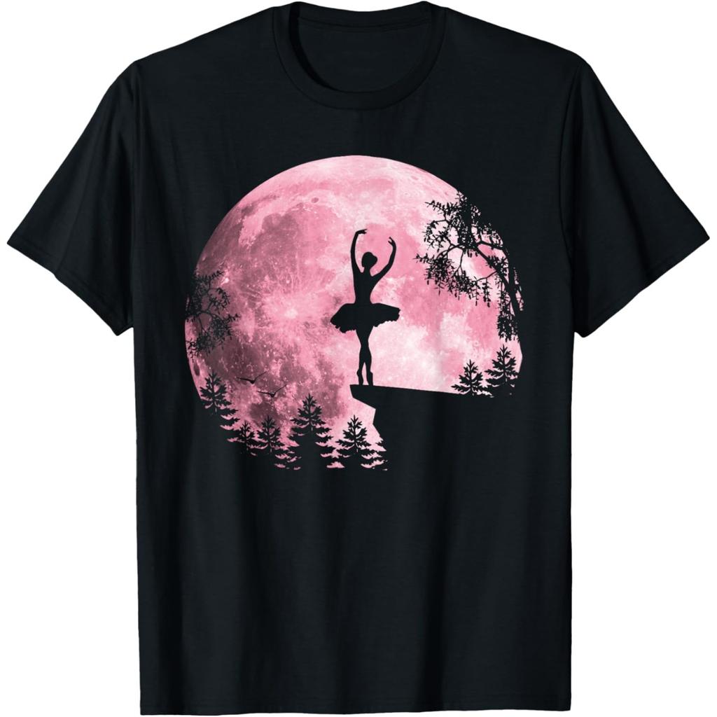 Flicka Älskar Ballerina Balettdans T-shirts Män Humor Streetwear T-shirt Kortärmad Unisex Julklappar Lös Klädsel