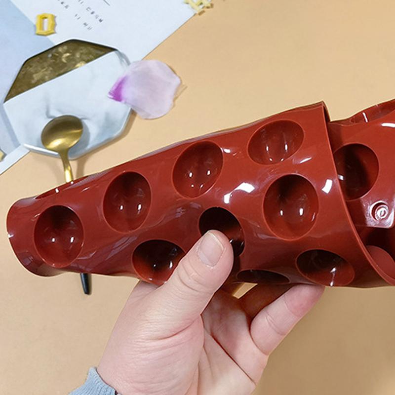 6/15/24Holes Half Sphere Silicone Molds DIY Baking Half Ball Chocolate Candy Cake Mold Baking Tray Pastry Molds Kitchen Tools