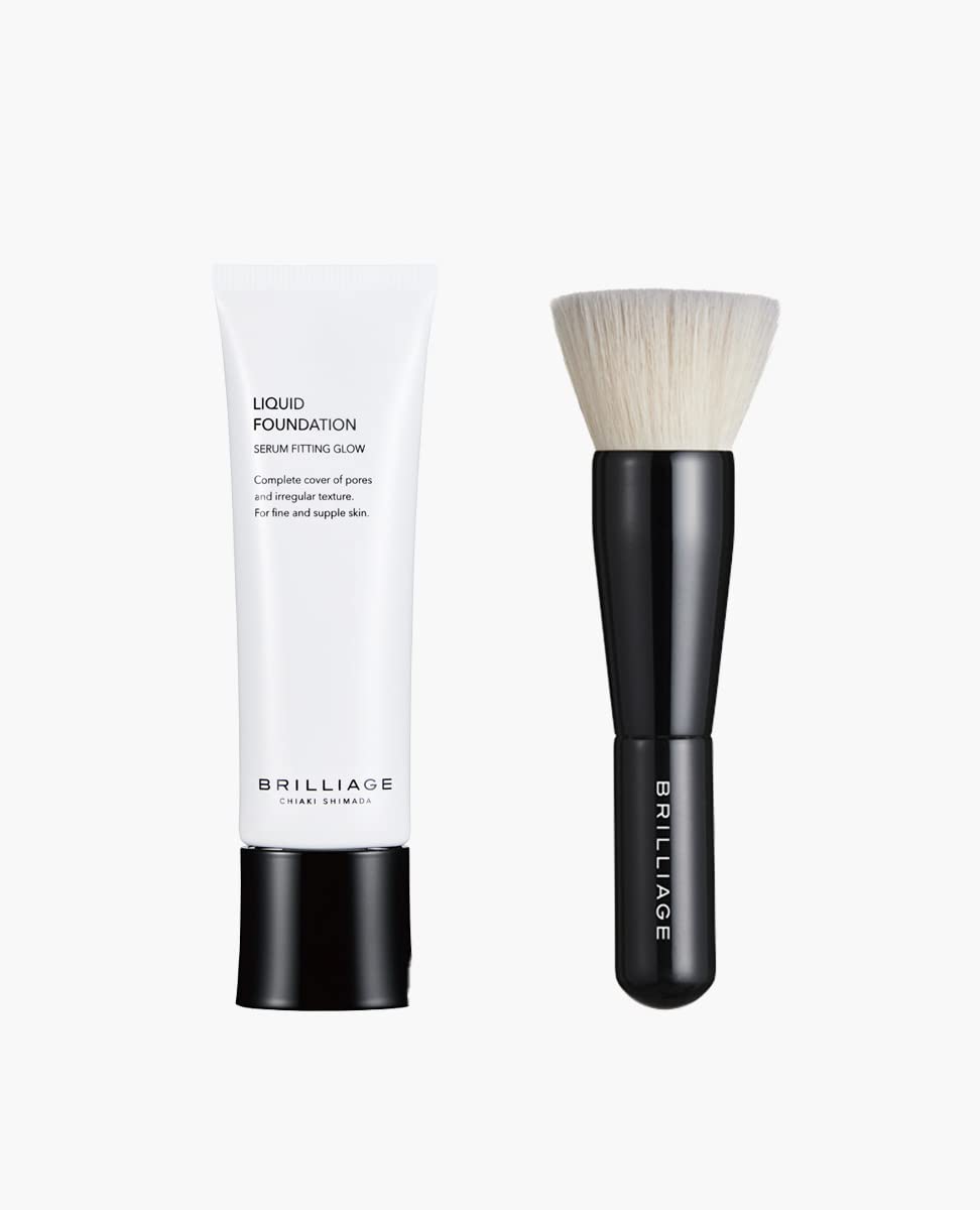 

Набор кистей для макияжа Brilliage Serum Fitting Glow SPF20, произведенный Chiaki (60) + Мульти-основа [Основа] PA++ [Бренд Shimada]