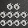 [10 High-Carbon Steel Bearings] 10pcs V624ZZ High-Carbon Steel Bearings, 4x13x6mm, Double Shielded for Long Life - Ideal for Linear Motion Systems